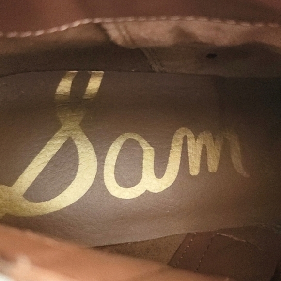 Sam Edelman Petty Women's Booties Sand Tan Suede  Western Low Heel Size 9M - Picture 14 of 14